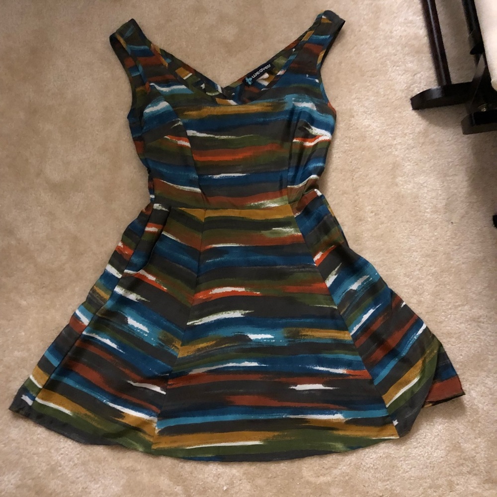 Multicolored dress